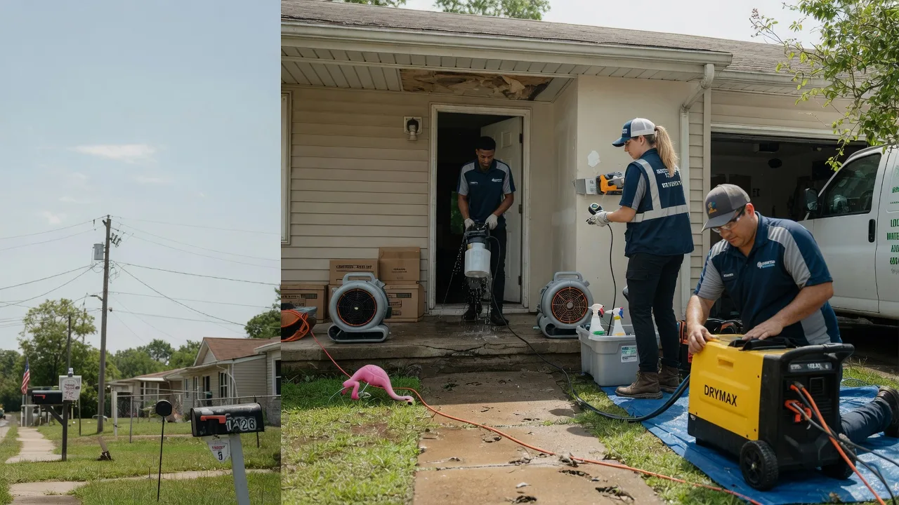 Storm Damage Water Removal in Muse, OK near me